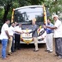 Ashok Leyland hands over a 9-meter passenger electric bus to NCCRD