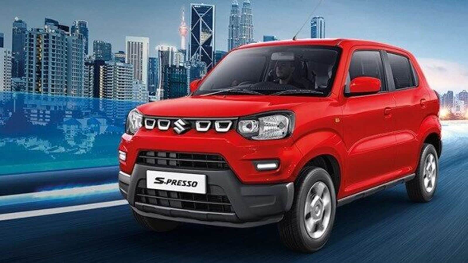 Maruti Suzuki S-Presso S-CNG Launched in India at ₹5.90 Lakh ...