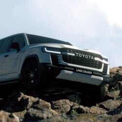 Image of Toyota Land Cruiser used for representation purpose only