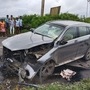 The wrecked remains of the Mercedes GLC at the accident site where Cyrus Mistry, former Chairman of Tata Motors, died on Sunday. Probe concluded poor road design was one of the key reasons behind the accident. (ANI)