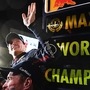 Red Bull Racing's Dutch driver Max Verstappen celebrates winning the season's world championship after his victory at the Formula One Japanese Grand Prix on October 9. (AFP)
