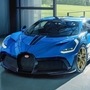Bugatti Divo (L) vs Tesla Model S Plaid (R)
