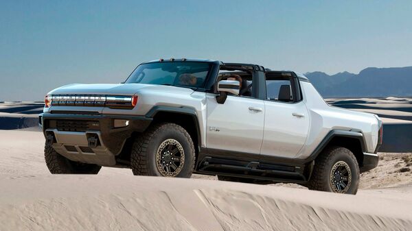 GMC Hummer EV comes as one of the most ambitious product from the US auto major. (AFP)