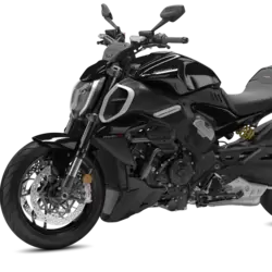 Ducati has introduced the Diavel power cruiser with their new V4 Granturismo engine. 