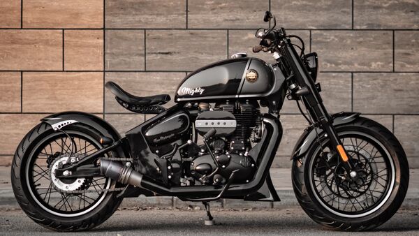 This Royal Enfield Classic 350 bobber is a hand-built attention grabber