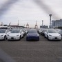 File photo of Tesla electric cars at a parking lot. (Bloomberg)