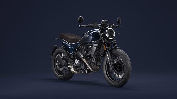 The body panels of the Ducati Scrambler have also been redesigned.