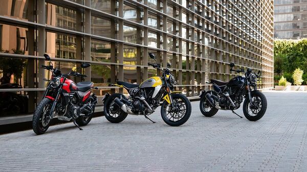 Ducati has revealed three variants of the Scrambler.  There's Icon, Full Throttle and Nightshift.