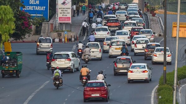 Photo file of vehicles traveling on Delhi roads is for representational purposes only (PTI)