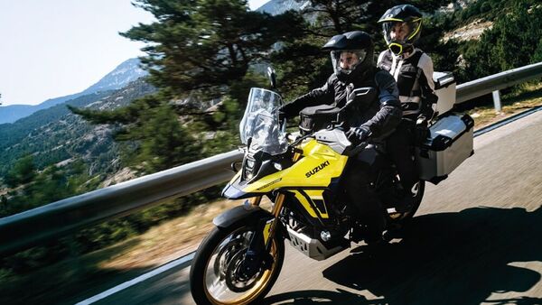 The engine gets a 270-degree crankshaft design and a Suzuki Cross Balancer. The engine gets a 270-degree crankshaft design and a Suzuki Cross Balancer.