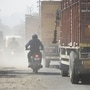 Vehicular emissions are a big cause for overall AQI levels  (Sakib Ali /Hindustan Times)