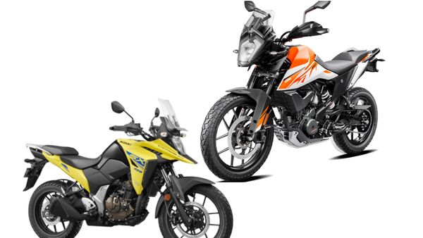 Both motorcycles use a single cylinder engine, capacity of 250 cc.  However, there are quite a few differences between the engines.