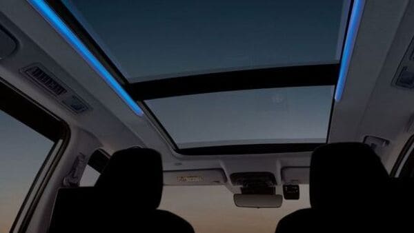 Toyota Motor introduced the upcoming Innova HyCross MPV with a panoramic sunroof ahead of its launch.