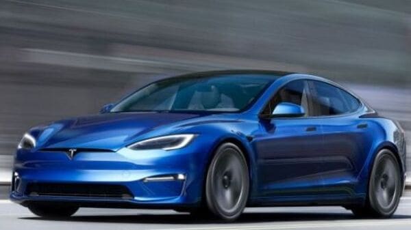The Tesla Model S Plaid has a maximum power of 1,020 horsepower and claims to have the lowest drag of any car - 0.208 Cd.
