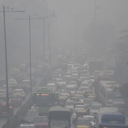 Heavy fog is a major issue in winter in a wide part of India.