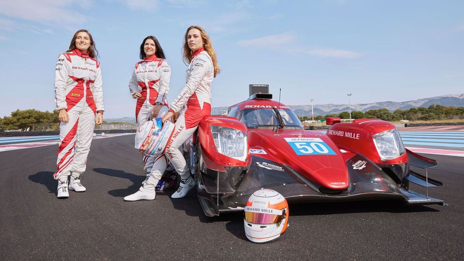 Why should boys have all the fun? F1 launches new all-female