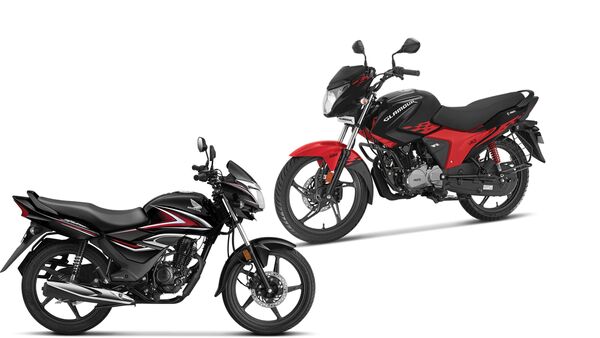 The Hero Glamor and Honda Shine are available in a variety of models at close prices.