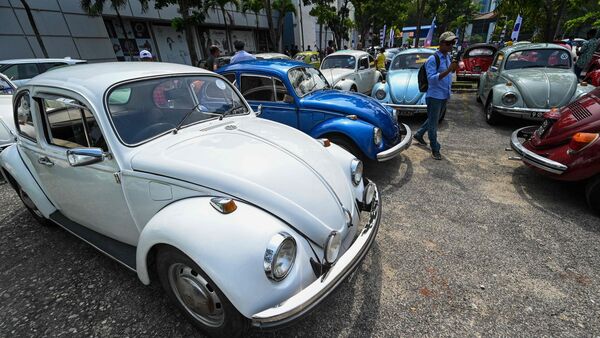 Many of the first imported Volkswagen Beetles in the early 50s are still in the Club.