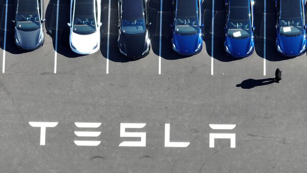 Profile photo of Tesla EVs.  (AFP)