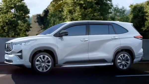 The Innova HyCross stands 4,755 mm in length, around 20 mm longer than Innova Crysta. The width has also increased from 1,830 mm to 1,850 mm. The wheelbase at 2,850 mm is has grown by 100 mm. The height remains the same at 1,795 mm and so does the ground clearance of 185 mm. The Innova HyCross stands 4,755 mm in length, around 20 mm longer than Innova Crysta. The width has also increased from 1,830 mm to 1,850 mm. The wheelbase at 2,850 mm is has grown by 100 mm. The height remains the same at 1,795 mm and so does the ground clearance of 185 mm.