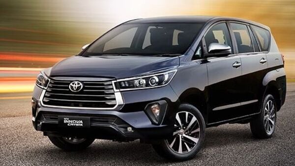 The Toyota Innova Crysta will be sold alongside the recently launched Innova Hycross.