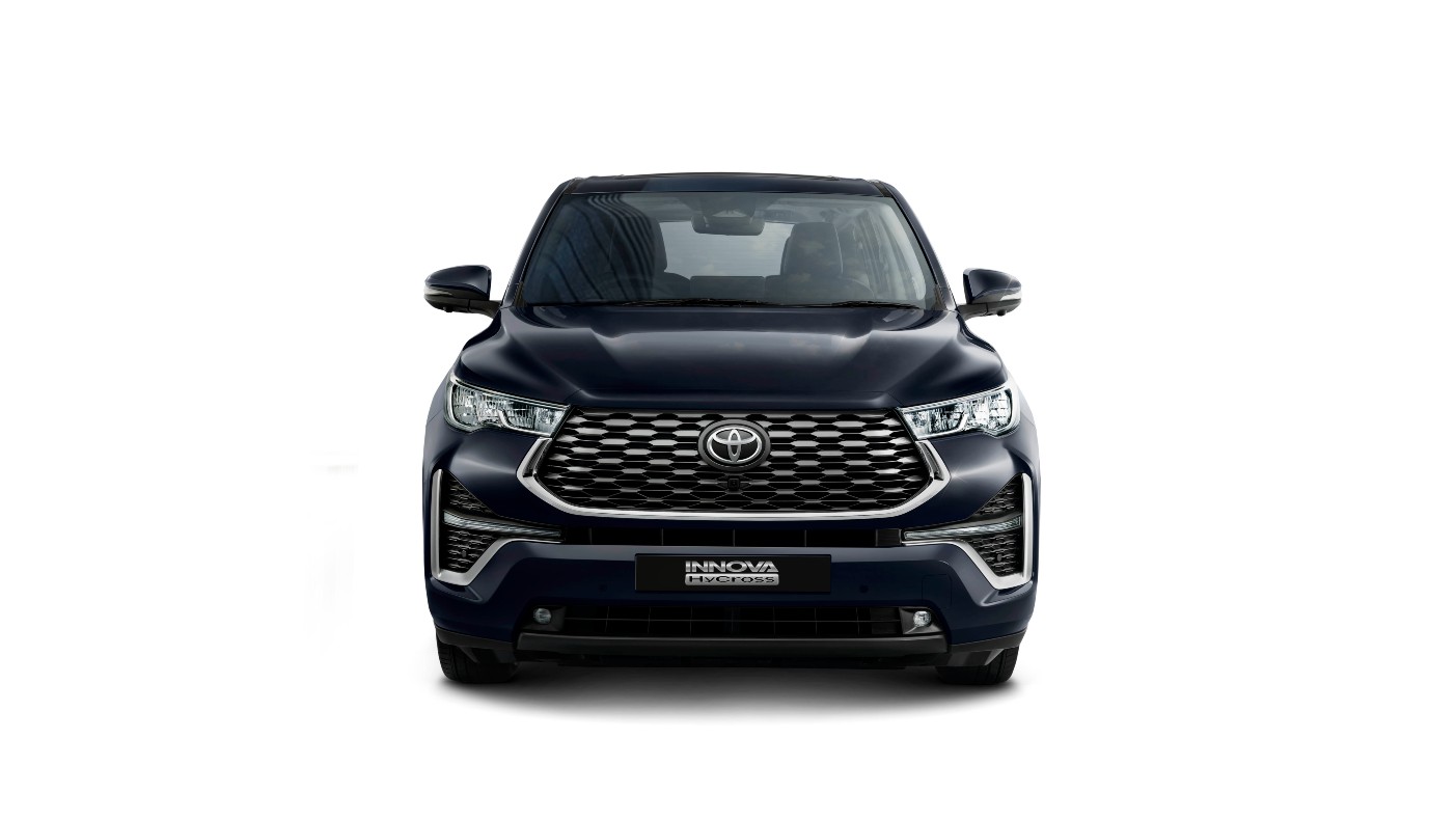 The Toyota Innova HyCross gets a crossover design language and looks bolder too The Toyota Innova HyCross gets a crossover design language and looks bolder too