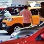 File photo of Maruti Suzuki models inside a showroom.