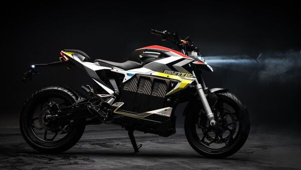 Orxa Mantis high-performance electric motorcycle with 28 kW (37.5 bhp) electric motor 