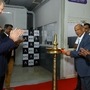 (L-R) Daniele Lorenzetti, CTO, with PK Mohamed, Chief Advisor, R&D, Apollo Tyres, at the Advanced Test Facility's inauguration