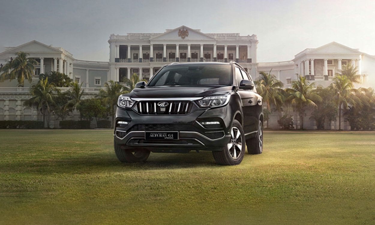 The Mahindra Alturas G4 arrived via the CKD route in India and was originally a SsangYong product Mahindra Alturas G4