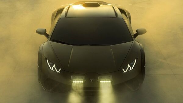 Lamborghini Huracan Sterrato was first unveiled at Art Basel, Miami Beach. Lamborghini Huracan Sterrato was first unveiled at Art Basel, Miami Beach.