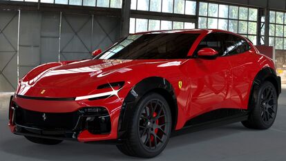 【1 of 399】 Ferrari Purosangue In pics: This Ferrari Purosangue is a retuned monster | HT Auto