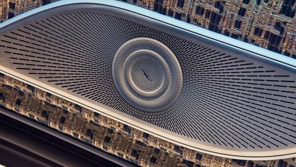 The Mercedes-Maybach S-Class Haute Voiture is equipped with a 760-watt Burmester sound system consisting of 16 speakers.