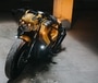 RH Customs used a donor Honda X4 1300 cc for the Bumblebee build.