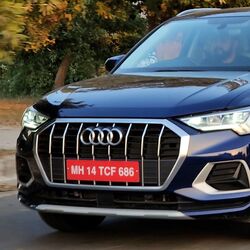 The newest Audi Q3 was launched in India at a starting price of  ₹44.89 lakh. 