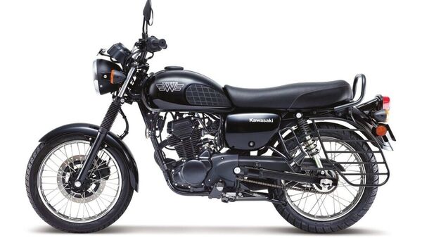 Kawasaki W175 is the most affordable model of the brand in India