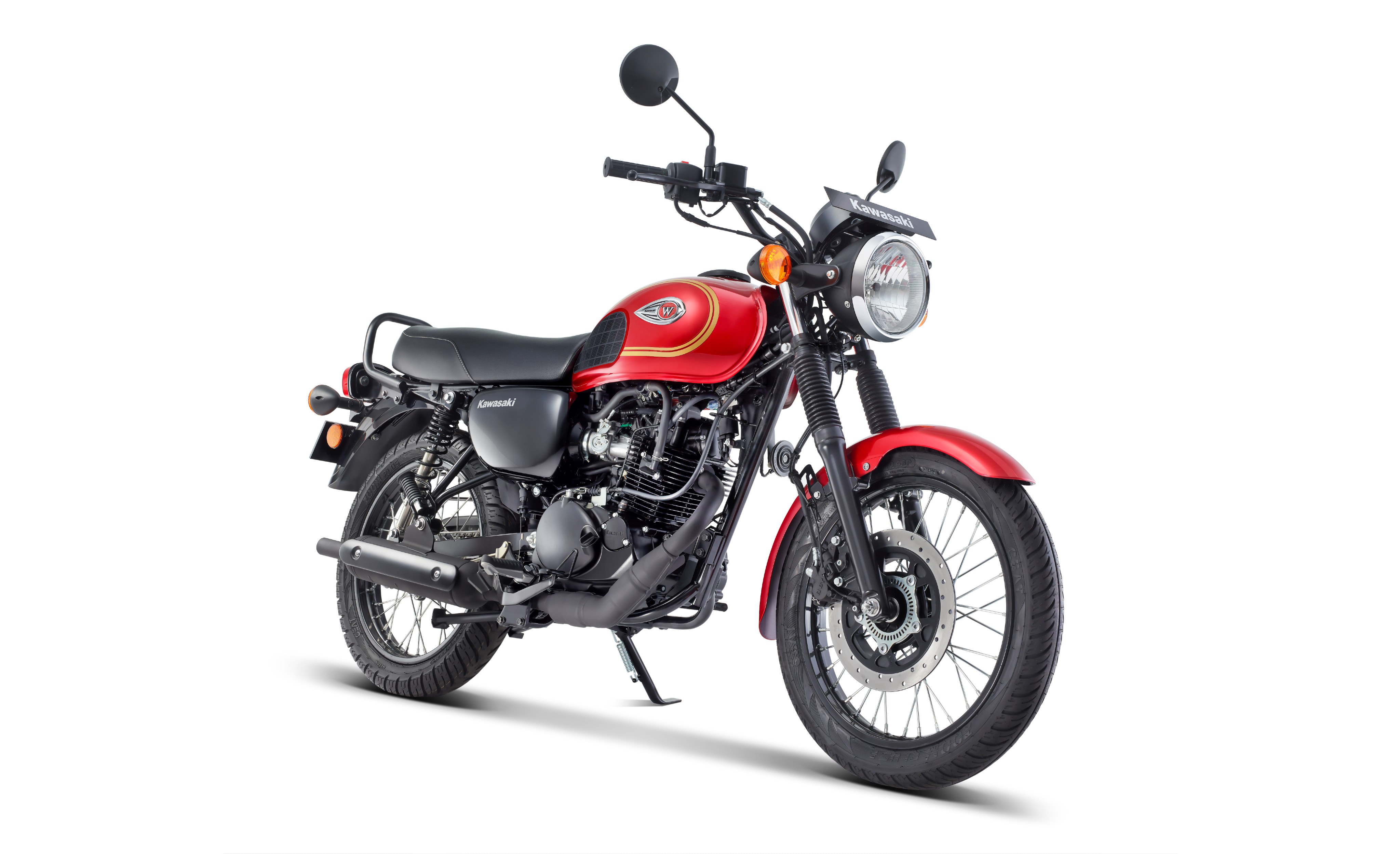 紅色配色的 Kawasaki W175 售價為 <span class=