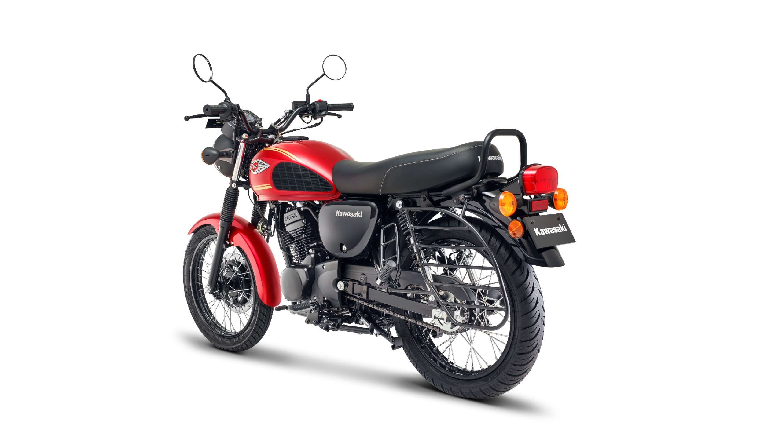 The W175 is about the same price as the TVS Ronin and Royal Enfield Hunter, but with a smaller engine and fewer features