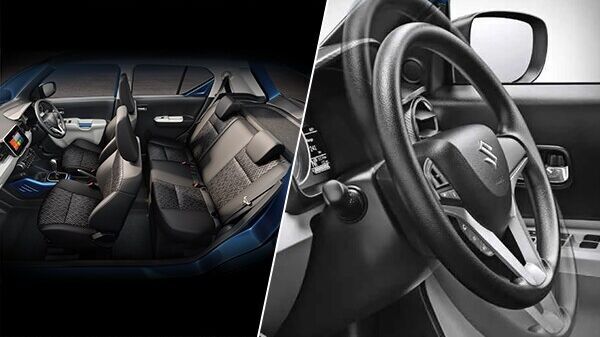 The cabin feels vibrant with its dual colour tone and has several additional features