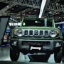 A 3-door Maruti Suzuki Jimny on display at the Auto Expo 2020