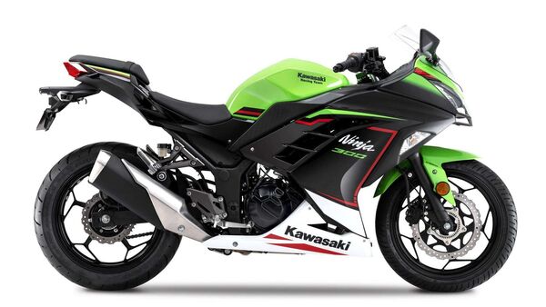 The Kawasaki Ninja 300 is powered by a 296 cc parallel twin with 38 bhp and 26.1 Nm