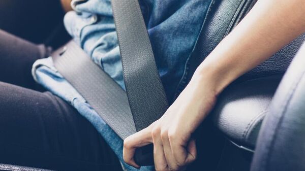 The image file of the rear seat belt is used for illustrative purposes only
