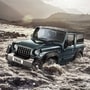 Mahindra Thar is currently offered in a three-door body style. The five-door version could join the line-up next year.