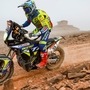 Harith Noah during the 2022 Dakar Rally