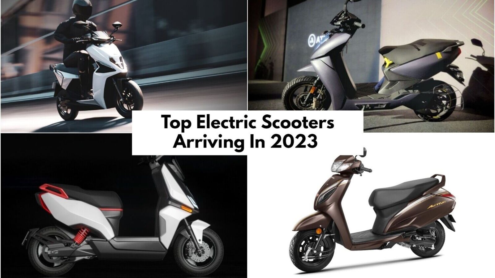 New Year 2023: Top electric scooters to watch out for