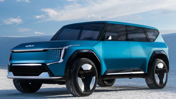 The Kia EV9 Concept is the South Korean automaker's second all-electric SUV and is based on its next-generation EV platform, which also underpins the EV6.