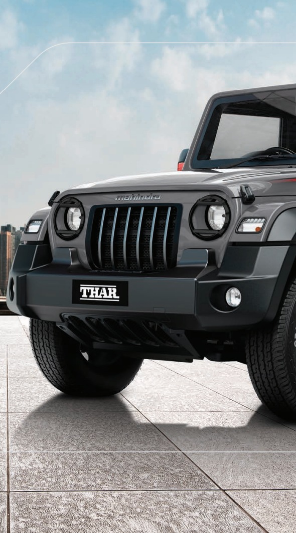 A more affordable Thar will launch soon. But won't have this