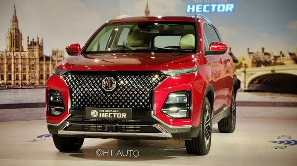 The new MG Hector SUV comes with significant updates at exterior and inside the cabin.