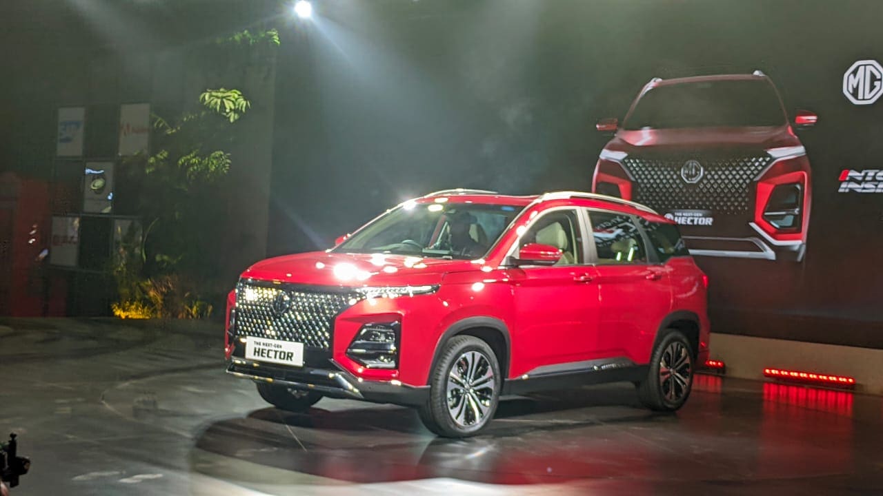 MG Hector facelift