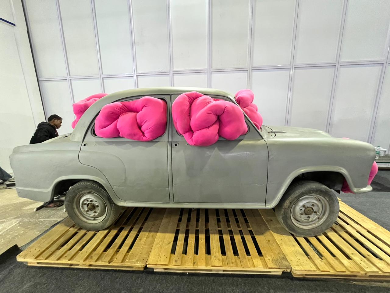 A creative take on HM Ambassador Mark II at the expo.